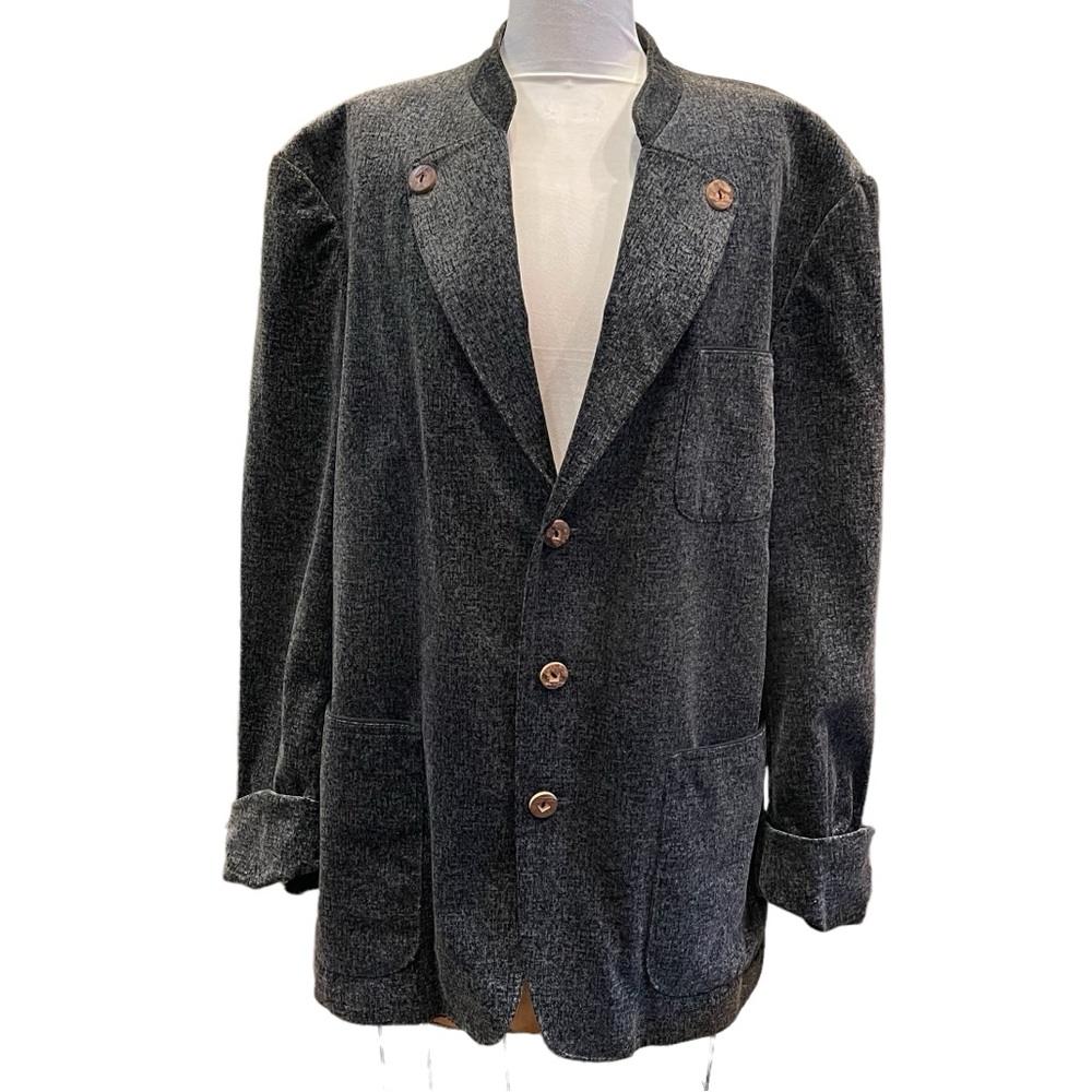 Vintage LODENFREY Roll Sleeve Mens 3 Button Sport Jacket Austria EU Sz 50 US 40